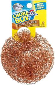 img 2 attached to Chore Boy Ultimate Copper Scrubber Pads - Pack of 6, 100% Pure Copper for Superior Scouring