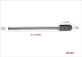 img 1 attached to YUFUTOL SC 5L4 Tungsten Carbide Burr