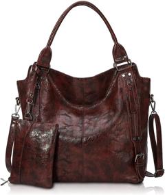 img 4 attached to Angel Barcelo Handbags Adjustable Purple Women's Handbags & Wallets