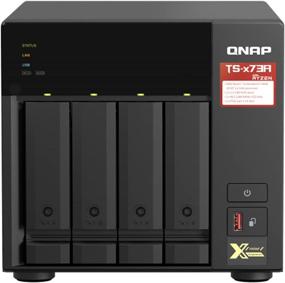 img 4 attached to 💾 High-Performance QNAP TS-473A-8G-US 4 Bay Desktop NAS with AMD Ryzen CPU and 8GB DDR4 Memory for Fast Network Storage (Diskless)