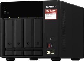 img 2 attached to 💾 High-Performance QNAP TS-473A-8G-US 4 Bay Desktop NAS with AMD Ryzen CPU and 8GB DDR4 Memory for Fast Network Storage (Diskless)