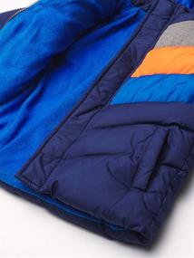 img 1 attached to IXtreme Boys Colorblock Puffer Navy Boys' Clothing in Jackets & Coats