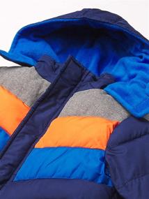 img 3 attached to IXtreme Boys Colorblock Puffer Navy Boys' Clothing in Jackets & Coats