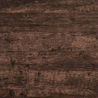 🌳 brown dark wood contact paper - dimoon wood wallpaper, peel and stick removable rustic wood grain self adhesive vintage distressed texture, vinyl roll for desk, wood plank, 17.7"x78.7 логотип