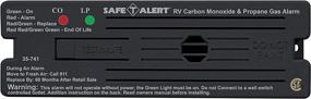 img 1 attached to MTI Industries 35-741-BL Safe-T-Alert Dual LP/CO Alarm - 12V, 35 Series Surface Mount, Black
