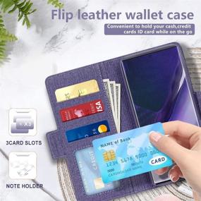 img 1 attached to FYY Wallet Case For Samsung Galaxy Note 20 Ultra 6 Cell Phones & Accessories for Cases, Holsters & Clips