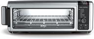 ninja sp101 digital air fry countertop oven – 8-in-1 function, flip up & away for storage space, air fry basket, wire rack & crumb tray included (silver) логотип