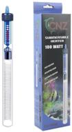 🐠 2-pack cnz eh-100w submersible heater for aquarium glass - 100w logo