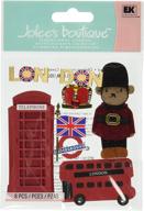 jolees boutique spje007 london stickers logo