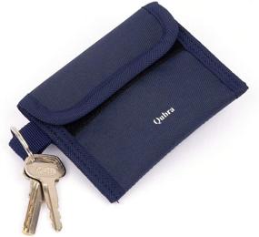 img 1 attached to 🔑 Enhanced Qubra Keychain Lanyard Wallet Holder