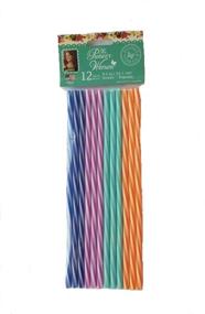 img 2 attached to 🥤 The Pioneer Woman Eco-Friendly Reusable Plastic Straws (Pack of 12)