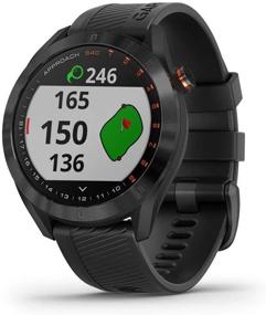 img 4 attached to Renewed Garmin Approach S40: Stylish GPS Golf Smartwatch with Touchscreen Display, Lightweight and Sleek in Black