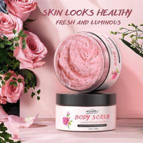 img 3 attached to 🌹 Revitalize Your Skin with Rose Body Scrub: Natural, Organic Dead Sea Salt + Anti-Aging + Exfoliation + Moisturizing Benefits for Hand, Feet, and Skin