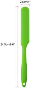 img 3 attached to SUMERSHA Silicone Resistant Spatulas Non Stick