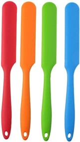 img 4 attached to SUMERSHA Silicone Resistant Spatulas Non Stick