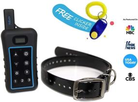 img 1 attached to 🐶 Advanced Dog Training Collar with Remote - LED Night Light, Shock, Vibration, Anti-Bark & Beep Modes - ¾ Mile Long Range Waterproof E-Collar, Trains 3 Dogs - Size Options for Medium, Large, Small Dogs