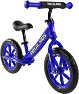 🚲 premium royal kids balance bike - ideal no pedal push training bicycle for ages 2-6 years old logo