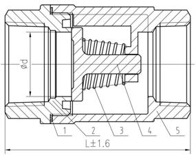 img 2 attached to 🔧 Duda Energy VCV WOG1000 F050 Вертикальный нержавеющий: Надежный и долговечный для различных применений