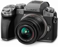 📷 panasonic lumix g7ks 4k mirrorless camera: capture stunning photos with 16mp, 14-42mm lens kit - dmc-g7ks logo