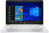 new hp stream 11.6 inch hd laptop, intel celeron n4000, 4gb ram, 64gb emmc, webcam, hdmi, windows 10 logo