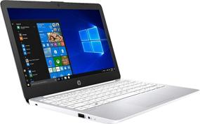 img 3 attached to New HP Stream 11.6 inch HD Laptop, Intel Celeron N4000, 4GB RAM, 64GB eMMC, Webcam, HDMI, Windows 10