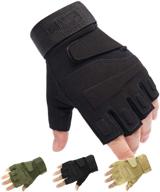 🧤 mrsight tactical gloves for men - military airsoft hunting riding cycling gloves logo