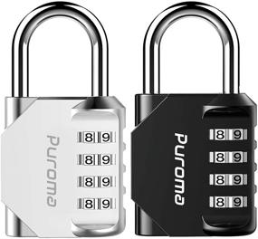 img 4 attached to 🔒 Enhanced Security with Puroma Pack Combination Lock Digit: A Reliable Access Control Solution