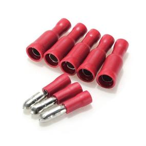 img 1 attached to High-Quality Male Female Solderless Connectors: Insulated Industrial Electrical Solution