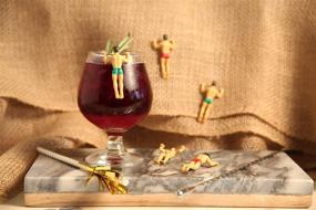 img 2 attached to 🍹 NPW Drinking Buddies Cocktail/Wine Drink Markers: 6-Count Holiday Set for Fun and Festive Drinks!