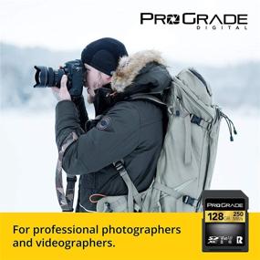 img 1 attached to 💯 Prograde Digital SD UHS-II 128GB карта V60: Улучшите свой рабочий процесс с молниеносной скоростью чтения и записи – Идеально подходит для блогеров, кинематографистов, фотографов и кураторов контента.