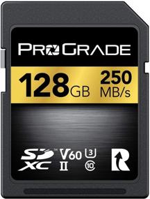 img 4 attached to 💯 Prograde Digital SD UHS-II 128GB Card V60: Boost Your Workflow with Lightning-Fast Write and Read Speeds – Ideal for Vloggers, Filmmakers, Photographers, and Content Curators