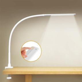 img 4 attached to YOUKOYI Clamp Flexible Gooseneck Architect Lighting & Ceiling Fans for Lamps & Shades