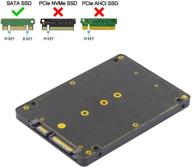 🦈 адаптер godshark m.2 к приводу с интерфейсом 2.5 sata, конвертер b & m key sata для ngff ssd на основе 2.5-дюймовой карты sata 3.0 с корпусом 7 мм - поддерживает жесткий диск форм-фактора 2230, 2242, 2260 и 2280. логотип