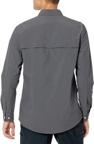 img 3 attached to 👕 Amazon Essentials Moisture-Wicking Long Sleeve Regular Fit