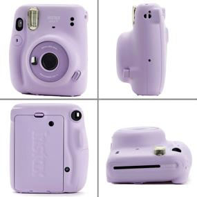 img 3 attached to 📷 Fujifilm Instax Mini 11 Camera Bundle: Lilac Purple + Instax Mini Twin Pack Film + Hanging Frames + Plastic Frames + Case + Close Up Filters - Ultimate All-in-One Package!