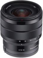 📷 sony e 10-18mm f4 oss lens sel1018 for e mount - international version: no warranty included - explore the world with sharp clarity and versatile range logo