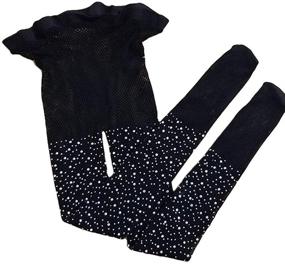 img 3 attached to 🧦 Весенние колготки с кристаллами Rhinestone SpringCMY для детской одежды - чулки, носки и колготки