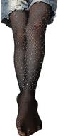 🧦 springcmy rhinestone pantyhose for girls' clothing – stockings, socks & tights logo