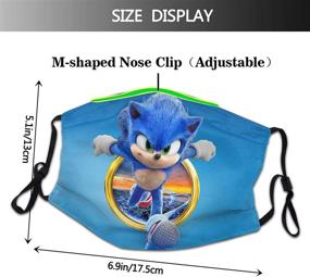 img 3 attached to 🦔 Cold Weather Balaclava Bandana for Boys: Hedgehog Adjustable & Reusable Accessories