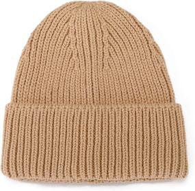 img 3 attached to 🧢 Feximzl Good Threads Beanie Hat: Stay Warm with this Thick Knit Skull Cap for Men and Women