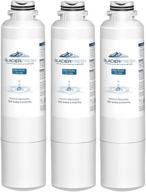 ☃️ glacier fresh da29-00020b refrigerator water filter - compatible with samsung da29-00020a/b, haf-cin/exp - 3 pack logo