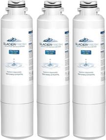 img 4 attached to ☃️ GLACIER FRESH DA29-00020B Refrigerator Water Filter - Compatible with Samsung DA29-00020A/B, HAF-CIN/EXP - 3 Pack