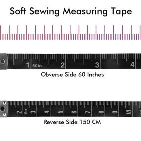  Edtape 2PCS Measuring Tape for Body,Soft Tape Measure