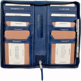 img 2 attached to 👜 Sukesh Craft 2Gether Passport Passports: Effortlessly Elegant Travel Essentials