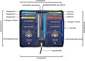 img 1 attached to 👜 Sukesh Craft 2Gether Passport Passports: Effortlessly Elegant Travel Essentials