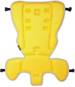 img 2 attached to 👶 Премиум Topeak TOPK BABYSEAT II - Желтая подушка на сидение, Бесстоечное детское сиденье для повышенной безопасности и комфорта.