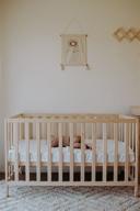 frankie lane linen crib sheet – stylish and comfortable bedding for kids' home store logo