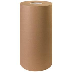 img 4 attached to 📦 Aviditi 30# Kraft Paper Roll, 18" x 1,200': Ideal for Packing, Wrapping, Craft, Postal & Shipping, Made in USA, 100% Recycled Paper