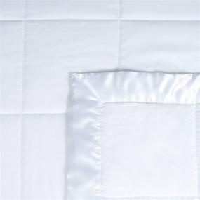 img 1 attached to Premium Twin Size White Down Alternative Blanket by Bedford Home - Cozy and Comfortable Bedding Essential