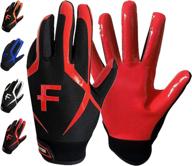 finger ten football receiver breathable logo